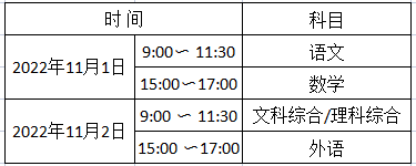 2023年11月绵阳一诊各科考试范围及重要考点-附具体考试安排