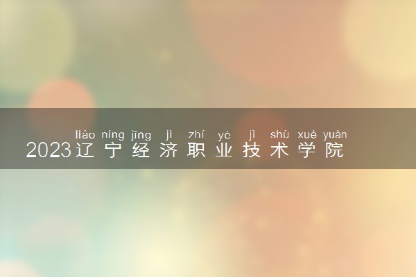 2023辽宁经济职业技术学院录取分数线是多少 各省历年最低分数线