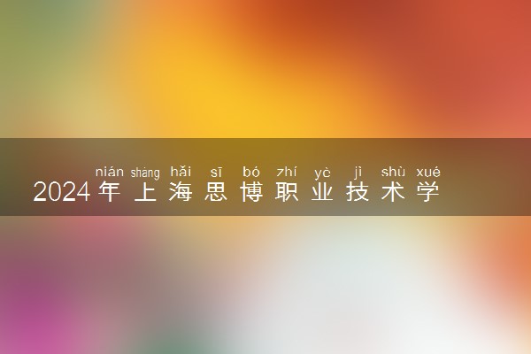 2024年上海思博职业技术学院各省招生计划及招生人数 都招什么专业