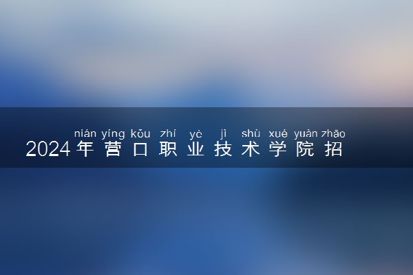 2024年营口职业技术学院招生计划专业及各省录取分数线位次