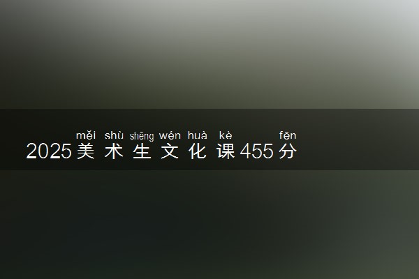 2025美术生文化课455分能上廊坊师范学院吗